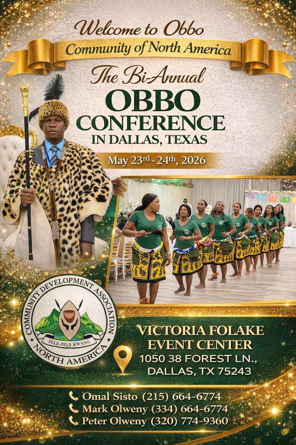 Obbo Community of North America Conference