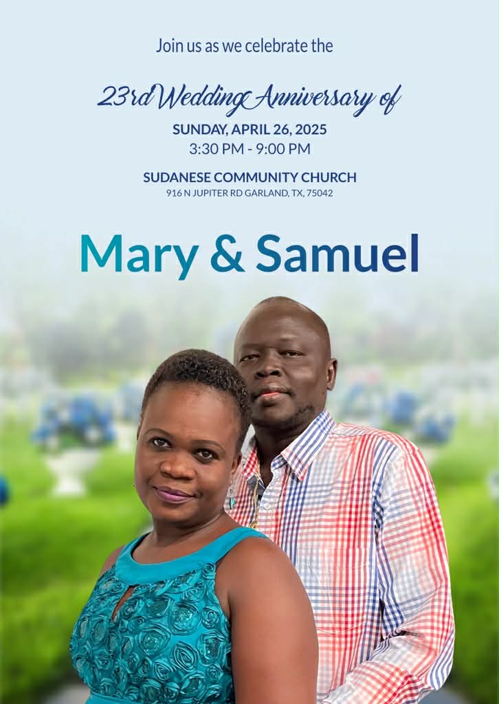 Wedding Anniversary of Mary & Samuel