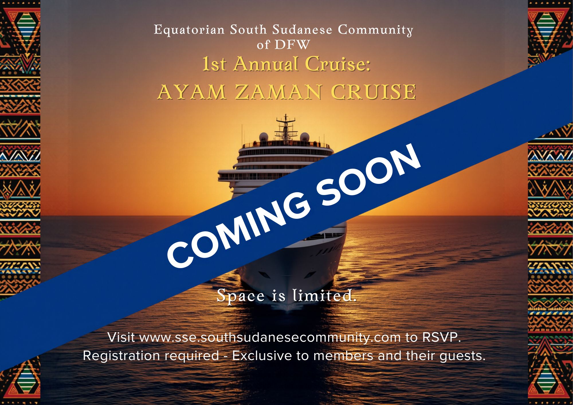 AYAM ZAMAN CRUISE flyer